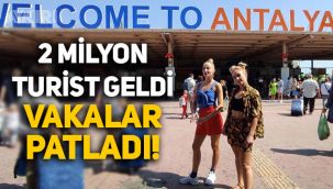 Vaka sayılarındaki artışın nedeni turistler mi, 2 milyonu geçti!