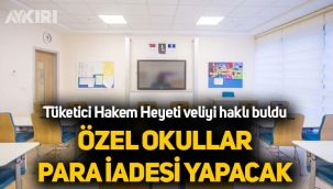 Yüze yüze eğitim olmadığı için özel okullara ödenen para geri alınabilecek!