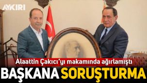 Alaattin Çakıcı’yı makamında ağırlayan Belediye Başkanı hakkında CHP'den soruşturma!