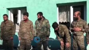 Azerbaycan ordusu esir aldığı Ermeni askerlerin görüntüsü yayınlandı: 