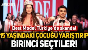 Best Model Türkiye'de skandal: 15 yaşındaki Melisa İmrak'ı yarıştırıp birinci seçtiler!