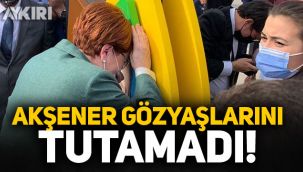CHP'li belediye öyle bir sürpriz yaptı ki Meral Akşener gözyaşlarını tutamadı!