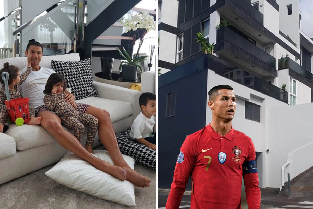 Cristiano Ronaldo'nun evi soyuldu!