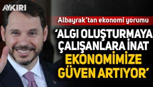 Dolar 8.25 oldu, Berat Albayrak konuştu: Algı oluşturmaya çalışanlara inat ekonomimize güven artıyor