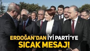 Erdoğan'dan bir ilk! İYİ Parti'nin kuruluşunu kutladı