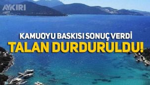 Kamuoyunun tepkisi sonuç verdi Muğla'da 32 JES ihalesi iptal edildi