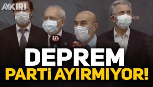 Kılıçdaroğlu: Deprem parti ayırmıyor, güçlü binalara ihtiyacımız var