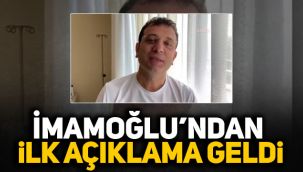 Koronavirüs testi pozitif çıkan İBB Başkanı Ekrem İmamoğlu'ndan ilk açıklama geldi