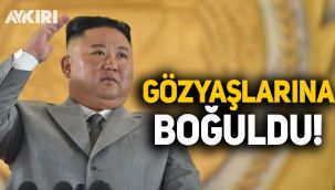 Kuzey Kore lideri Kim Jong-Un ağlayarak özür diledi