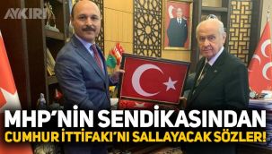 MHP'ye yakın sendikadan iktidara FETÖ çıkışı!