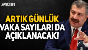 Sağlık Bakanı Fahrettin Koca: 15 Ekim'den itibaren bütün rakamları açıklayacağız