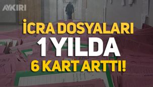 SGK'da icra dosyalarının sayısı 1 yılda 6 kat arttı!