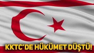 Son dakika! KKTC'de hükümet düştü
