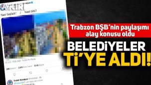 Trabzon Büyükşehir Belediyesi, “Nasıl başladı / Nasıl bitti” akımına katıldı alay konusu oldu 