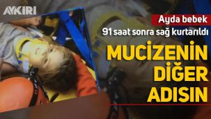 4 yaşındaki Ayda Gezgin 91 saat sonra sağ kurtarıldı, İzmir ağladı, Türkiye ağladı