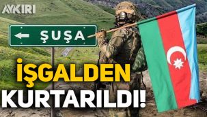 Azerbaycan ordusu, Şuşa'yı Ermeni işgalinden kurtardı!