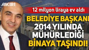 Bakırköy Belediye başkanı 2014 yılında mühürlediği binaya taşındı!