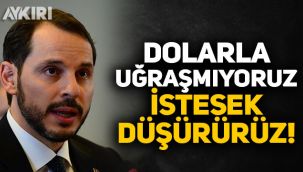 Berat Albayrak: Dolarla uğraşmıyoruz, istesek düşürürüz