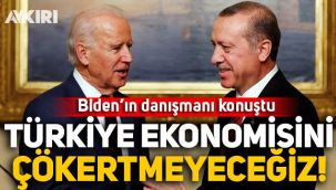 Biden'ın danışmanı Carpenter: Türkiye ekonomisini çökertmeyeceğiz