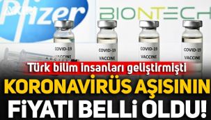 BioNTech ve Pfizer'ın koronavirüs aşısının fiyatı belli oldu!