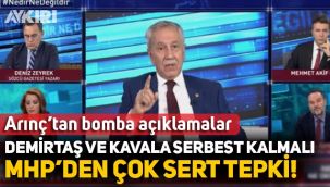 Bülent Arınç'tan siyaset gündemini değiştiren açıklamalar