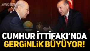 Cumhur İttifakı'nda gerginlik büyüyor!