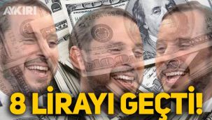 Dolar yeniden 8 lirayı geçti