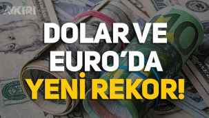 Dolardan yeni rekor geldi