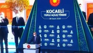 Erdoğan 3 sezondur maçların yapıldığı Kocaeli Stadyumu'nun açılışını yaptı