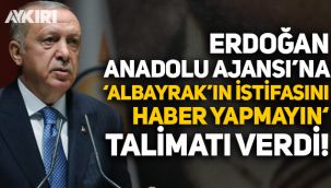 Erdoğan, Anadolu Ajansı’na