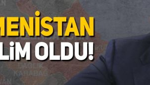 Ermenistan yenilgiyi kabul ettti: Paşinyan 