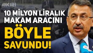 Fuat Oktay'ın lüks aracı tartışma konusu oldu, gelen cevap dikkat çekti