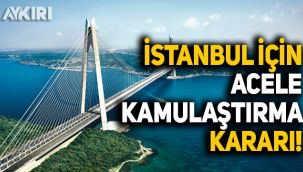 İstanbul'da 5 ilçede acele kamulaştırma kararı!