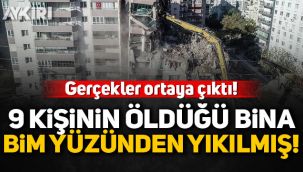 İzmir'de 9 kişinin öldüğü Yılmaz Erbek apartmanı BİM yüzünden yıkılmış!
