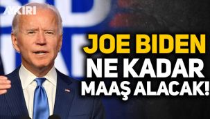 Joe Biden ne kadar maaş alacak?