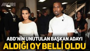 Kanye West ne kadar oy aldı