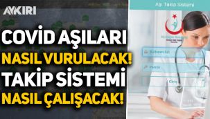 Koronavirüs aşıları nasıl vurulacak? Aşı Takip Sistemi nasıl çalışacak