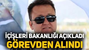 Menemen belediye başkanı Serdar Aksoy görevden uzaklaştırıldı