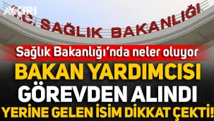 Sağlık Bakanı Yardımcısı görevden alındı, yerine Fahrettin Koca'nın rektörü atandı
