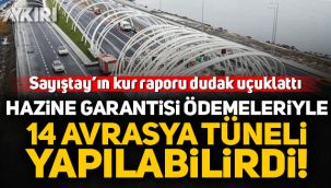 Sayıştay raporu dudak uçuklattı: Hazine garantili projelere 61 milyar ödendi!
