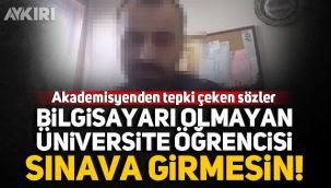 Trakya Üniversitesi akademisyeninden tepki çeken sözler!