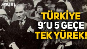 Türkiye 9'u 5 geçe tek yürek!