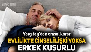 Yargıtay'dan emsal boşanma kararı: 