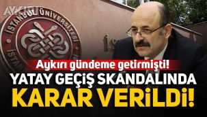 Yatay geçiş skandalında YÖK'ün kararı belli oldu!