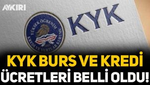2021 burs ve kredi ücretleri belli oldu