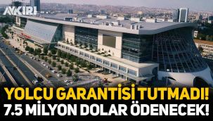Ankara Tren Garı için verilen yolcu garantisi tutmadı! Firmaya 7.5 milyon dolar ödenecek