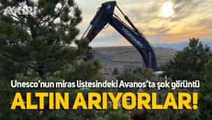 Avanos'a altın arama bahanesiyle iş makineleri girdi