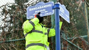 Bangabandhu Şeyh Muciburrahman Bulvarı'nı ismi değiştirildi