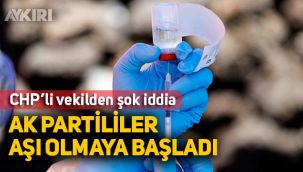 CHP'li Vekilden çarpıcı iddia: 