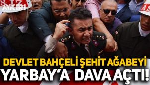 Devlet Bahçeli, şehit Ali Alkan'ın ağabeyi Yarbay Mehmet Alkan'a 'hakaret' davası açtı!